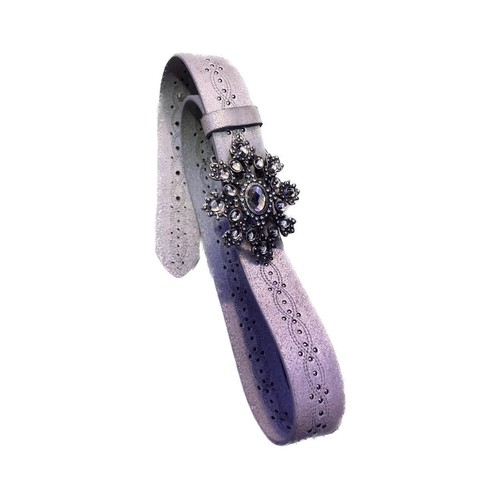 Jewel studded belt - jewel,