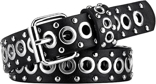Grommet punk belt - grommet, for
