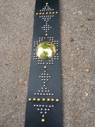 Concho belt handmade regalia - ,,